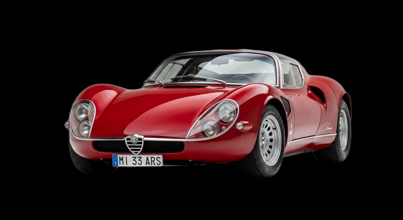 Alfa Romeo 33 Stradale - Front