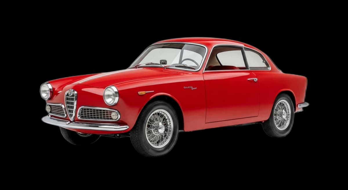 Alfa Romeo Giulietta Sprint by Franco Scaglione / Bertone