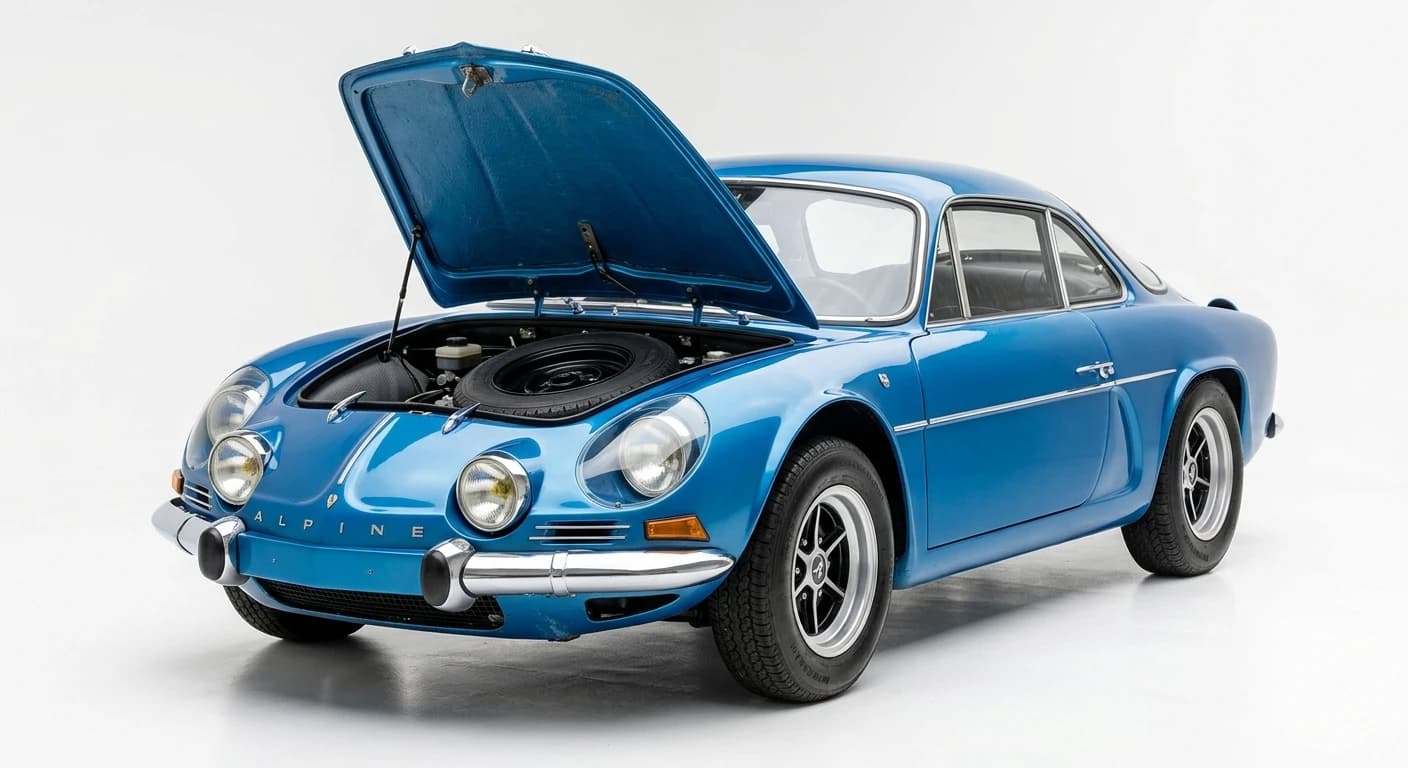Alpine A110 Berlinette - Trunk