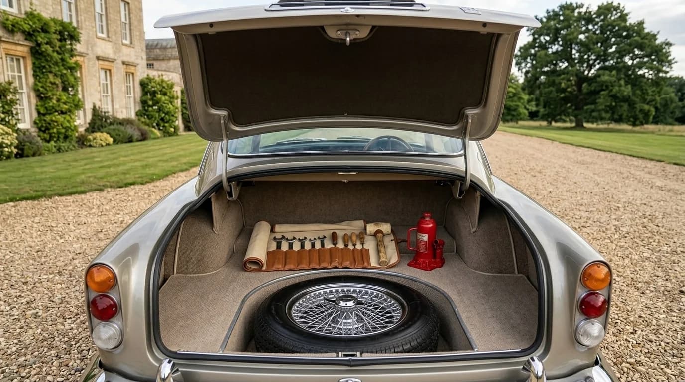 Aston Martin DB5 - Trunk