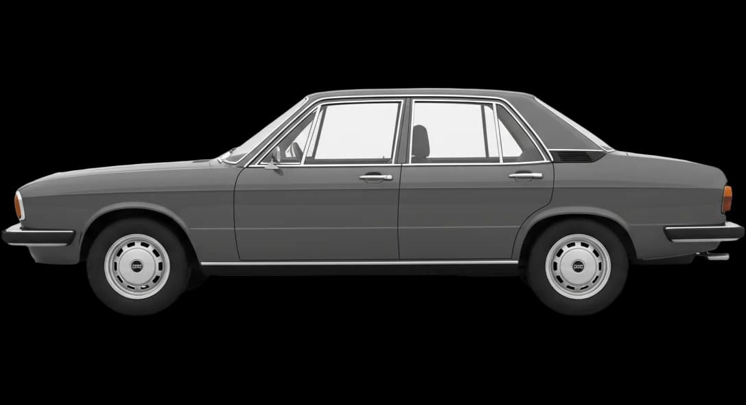 Audi 100 (C1) - Side