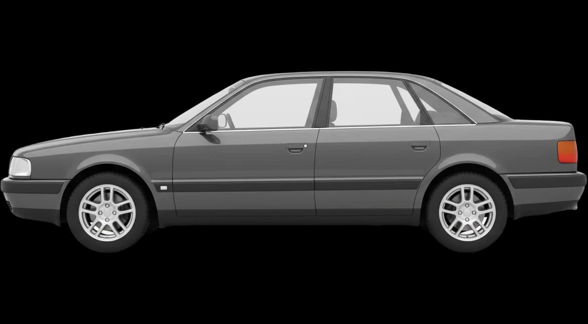 Audi 100 (C3) 1982 - Side view