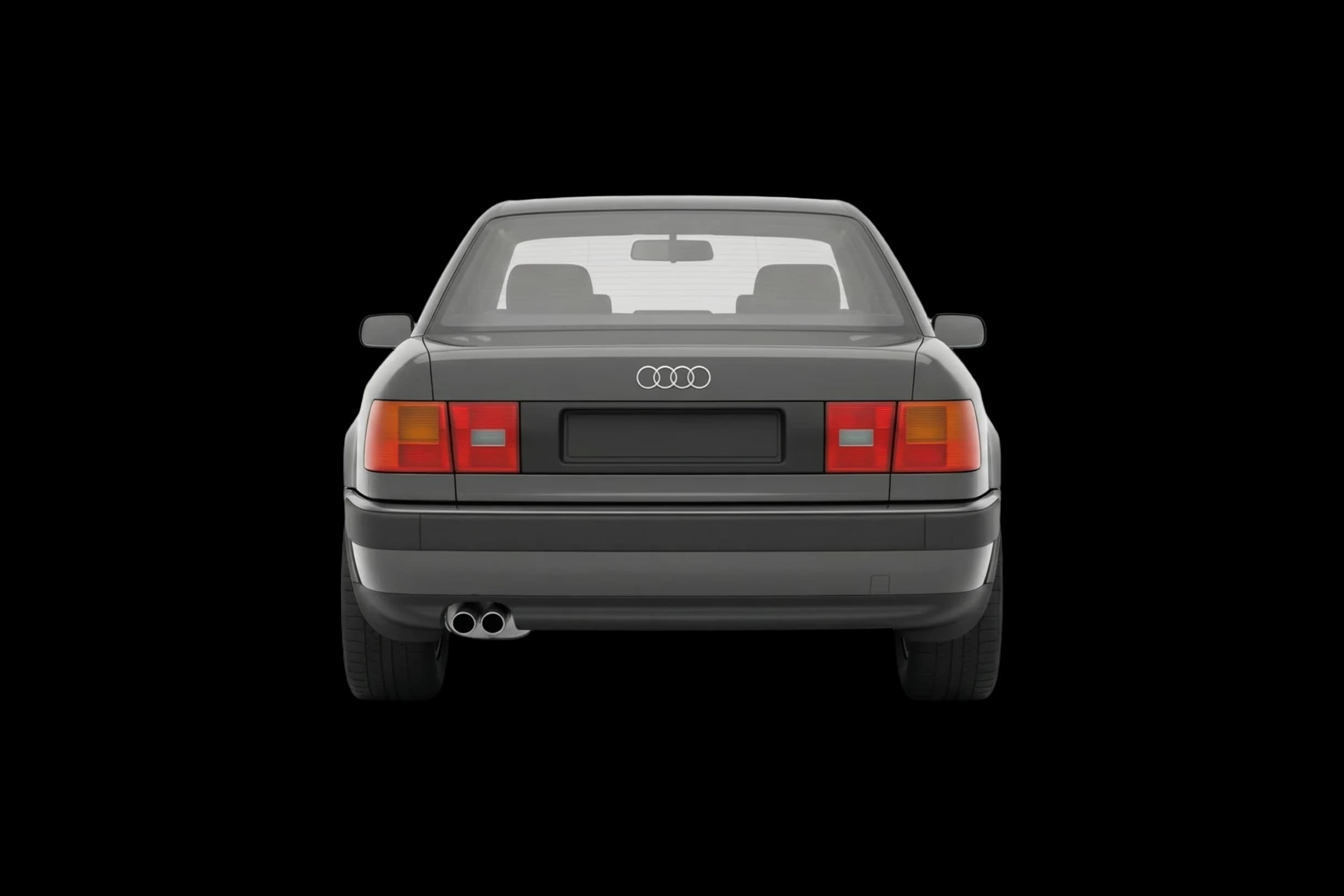 Audi 100 (C3) 1982 - Rear view