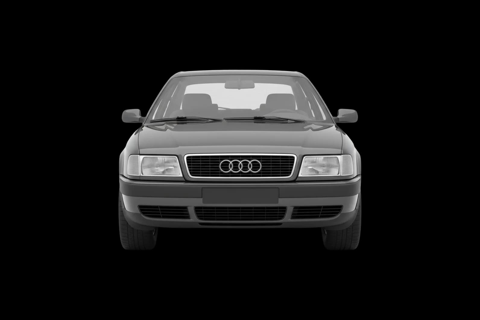 Audi 100 (C3 Facelift) - Front