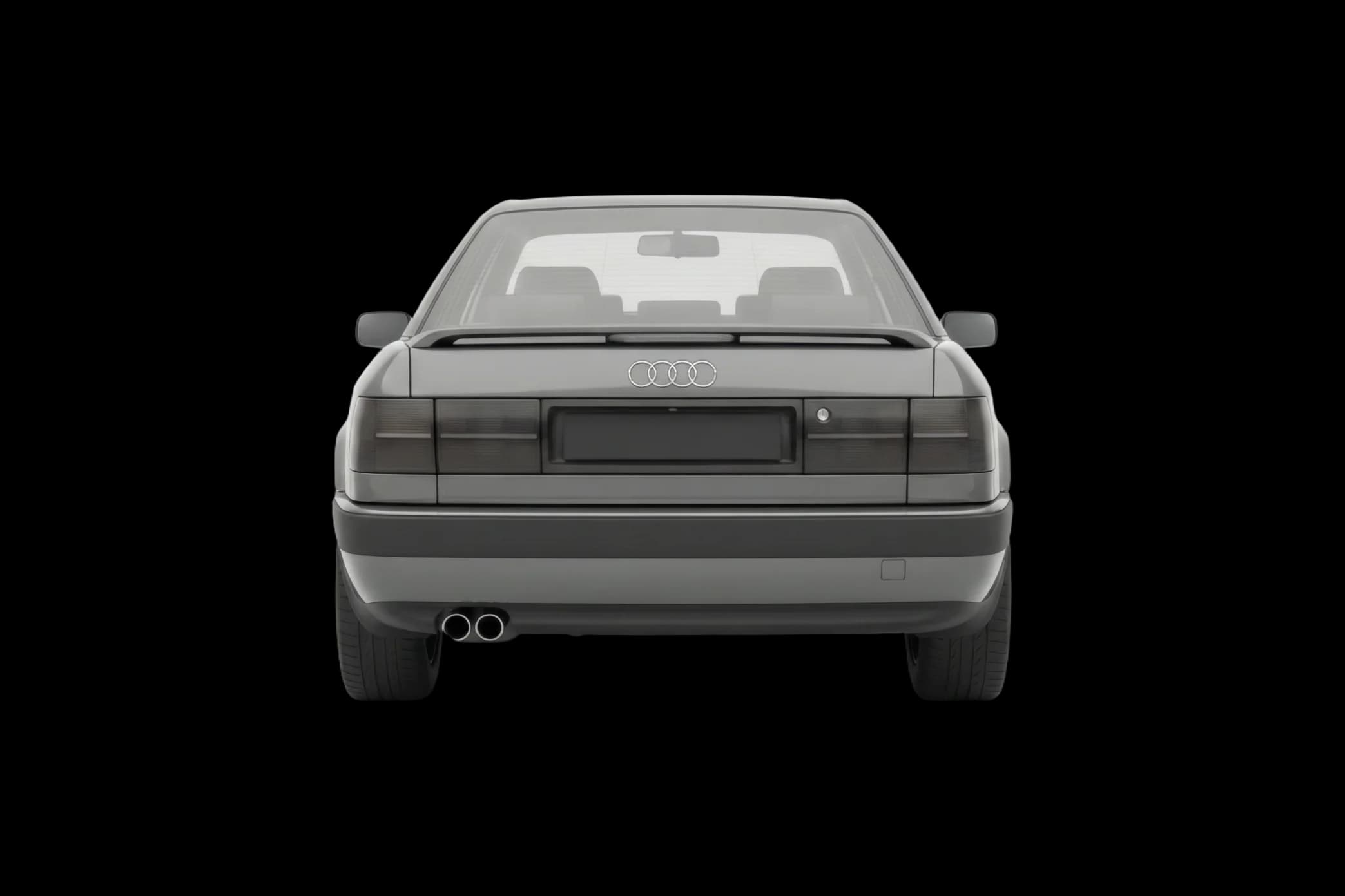 Audi 200 (C3) 1983 - Rear view