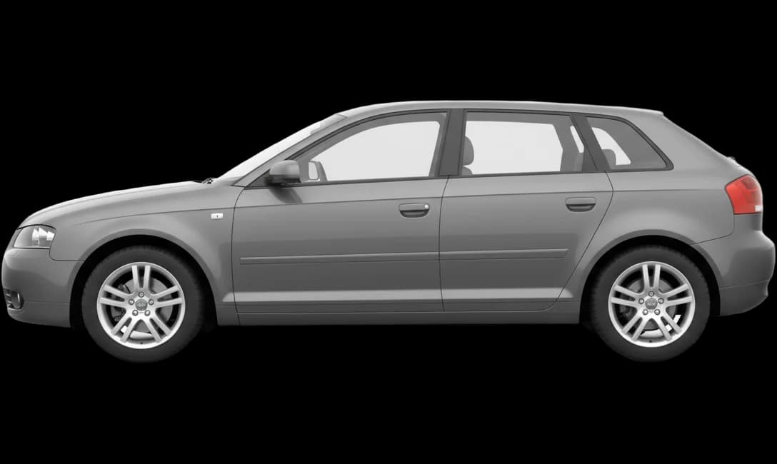 Audi A3 (8L) 1996 - Side view