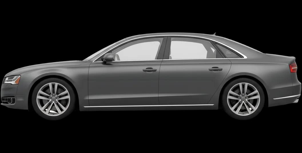 Audi A8 (D4) 2009 - Side view