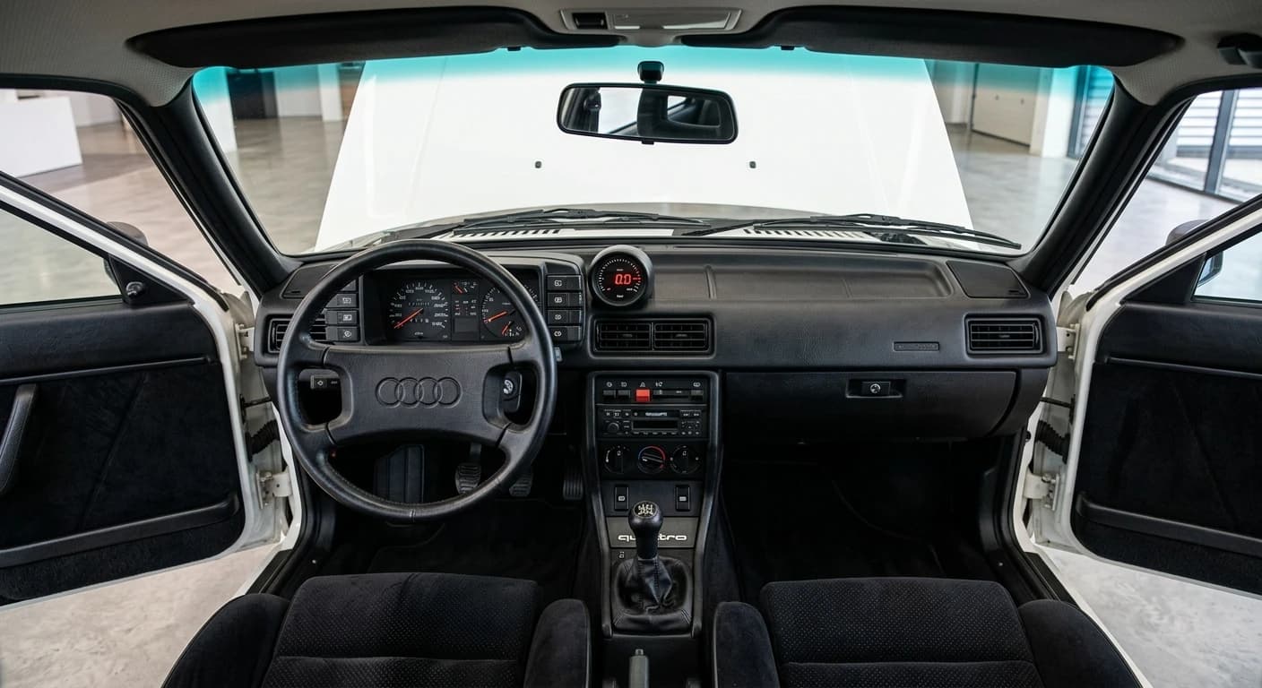 Audi Quattro (Ur-Quattro) 1980 - Dashboard view