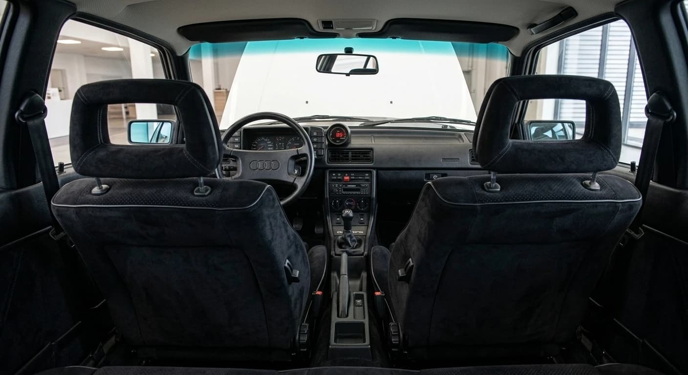 Audi Quattro (Ur-Quattro) 1980 - Interior view