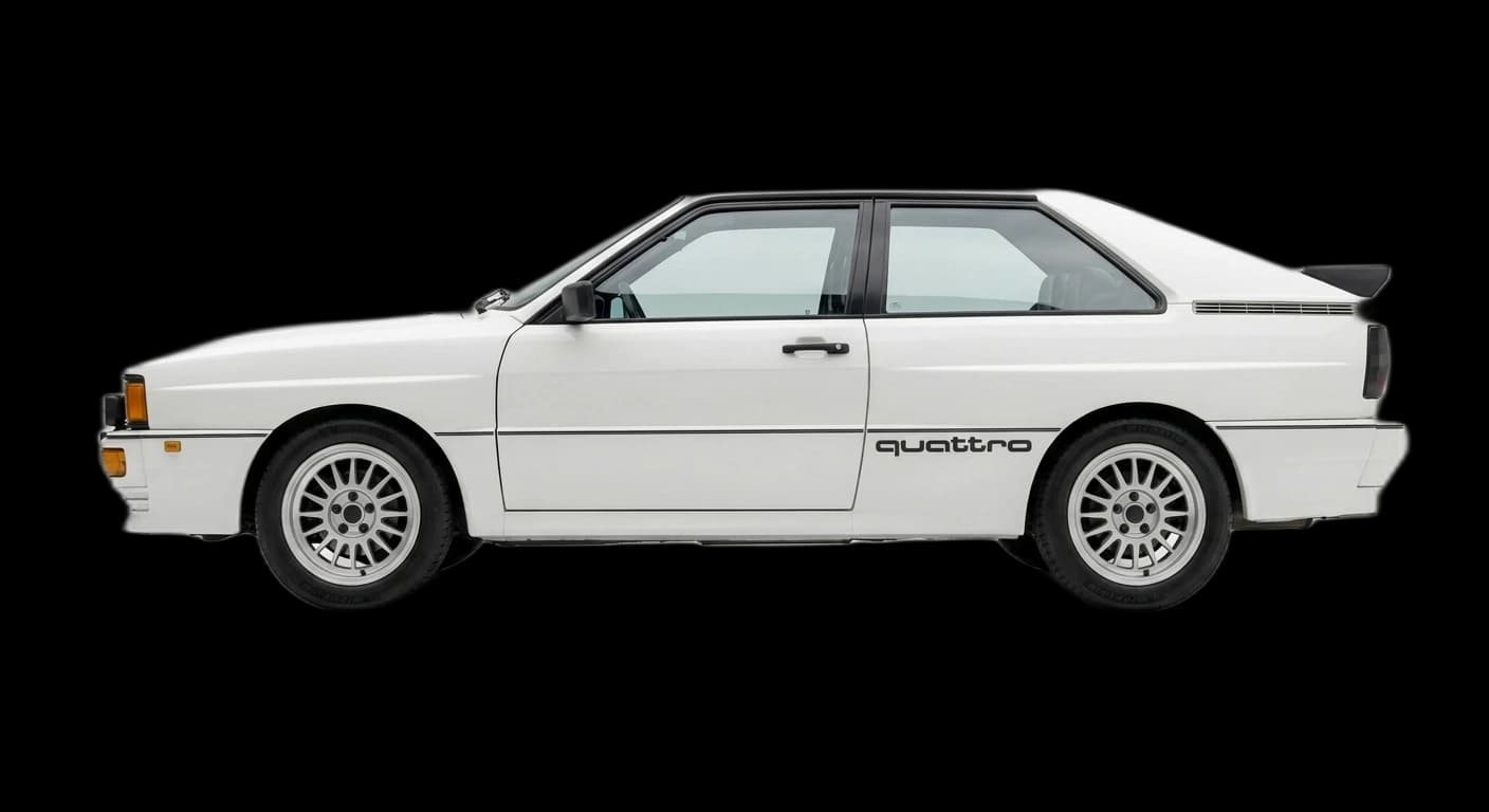 Audi Quattro (Ur-Quattro) 1980 - Side view