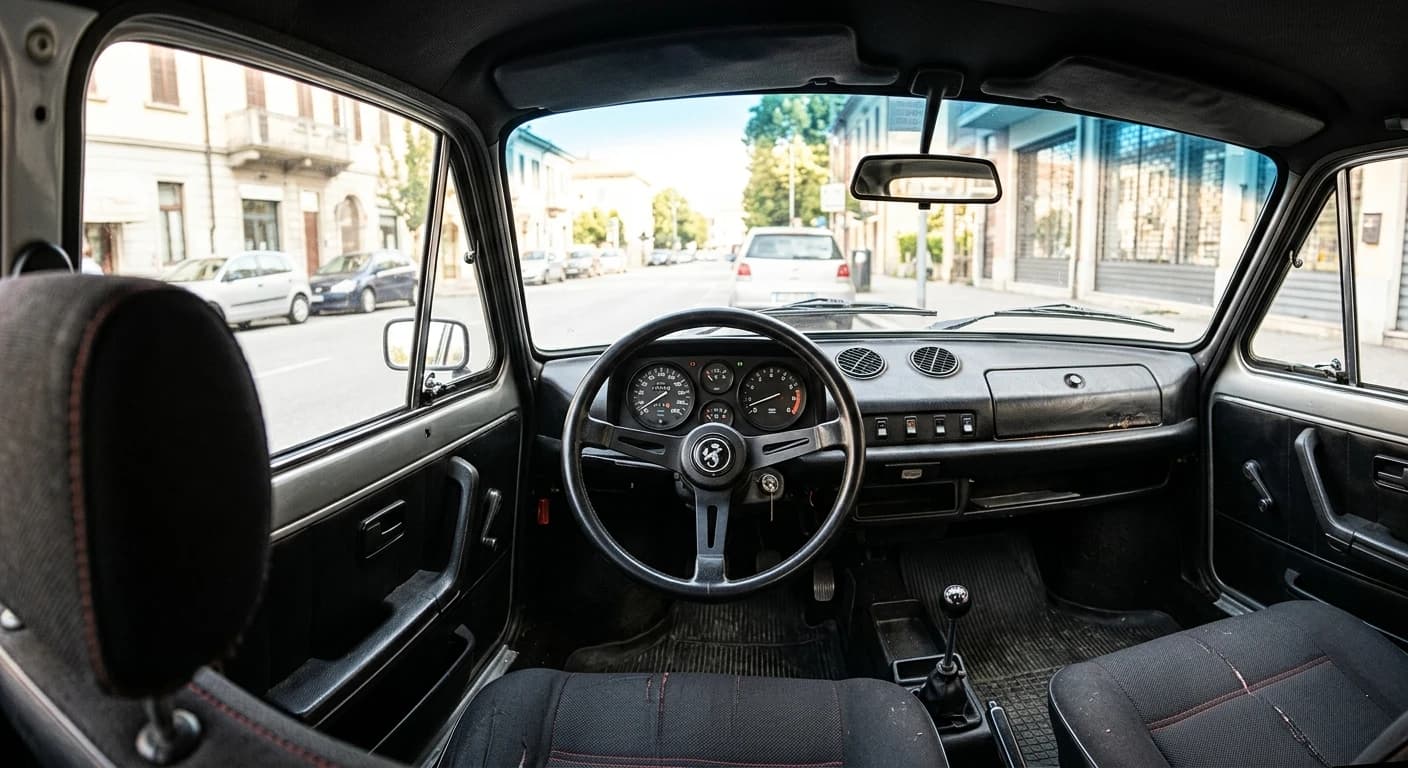 Autobianchi A112 Abarth - Dashboard