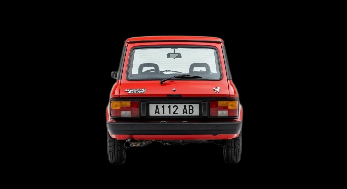 Autobianchi A112 Abarth - Rear