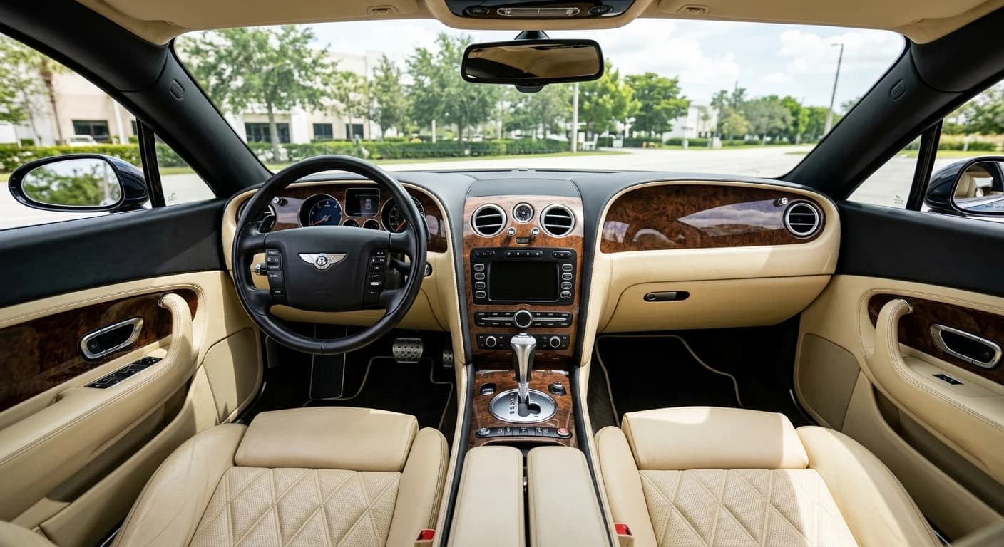 Bentley Continental GT 2003 - Dashboard view