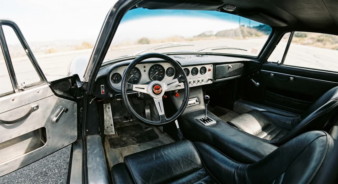 Bizzarrini 5300 GT Strada 1964 - Dashboard view