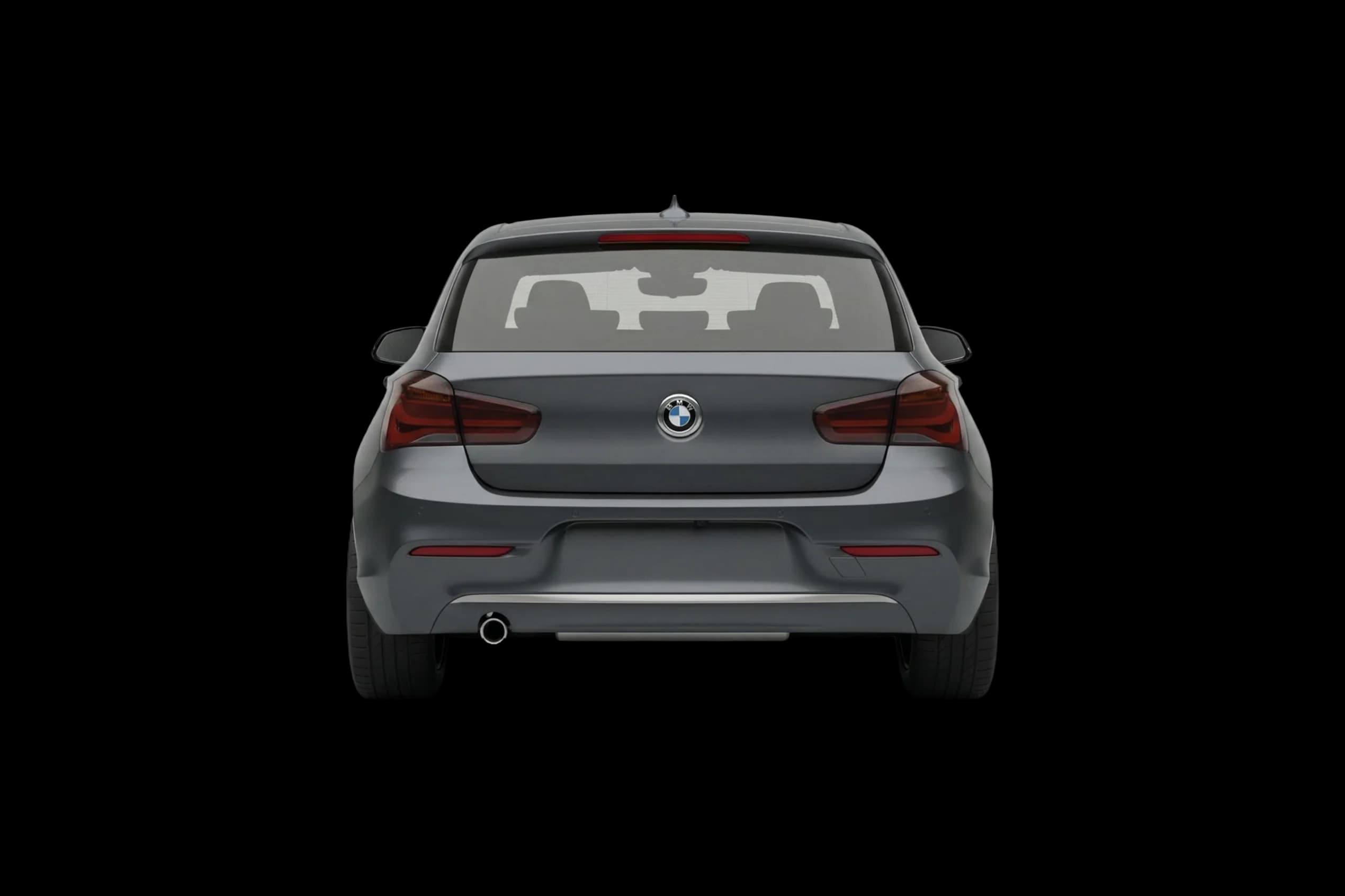 BMW 1 Series (F20) 2011 - Rear view