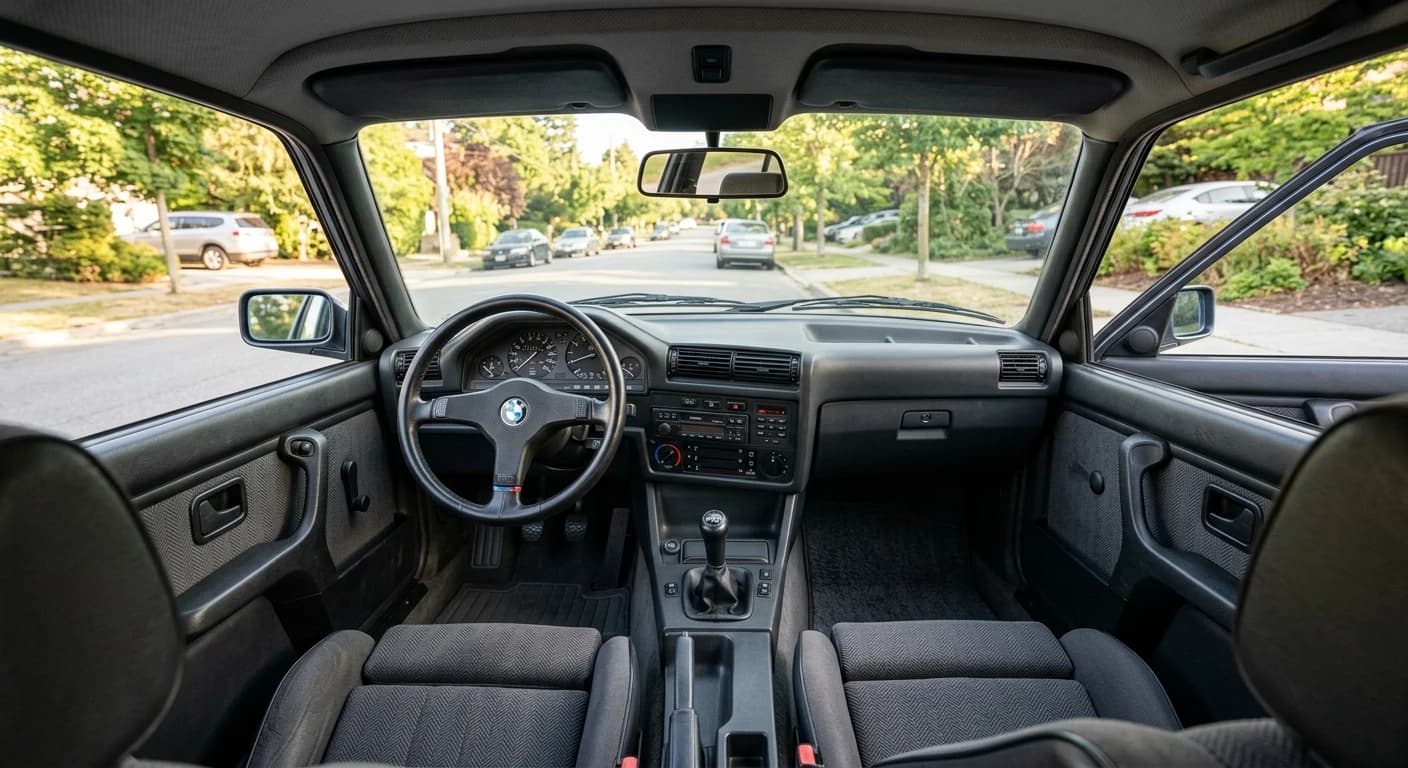 BMW 3 Series (E30) 1982 - Dashboard view