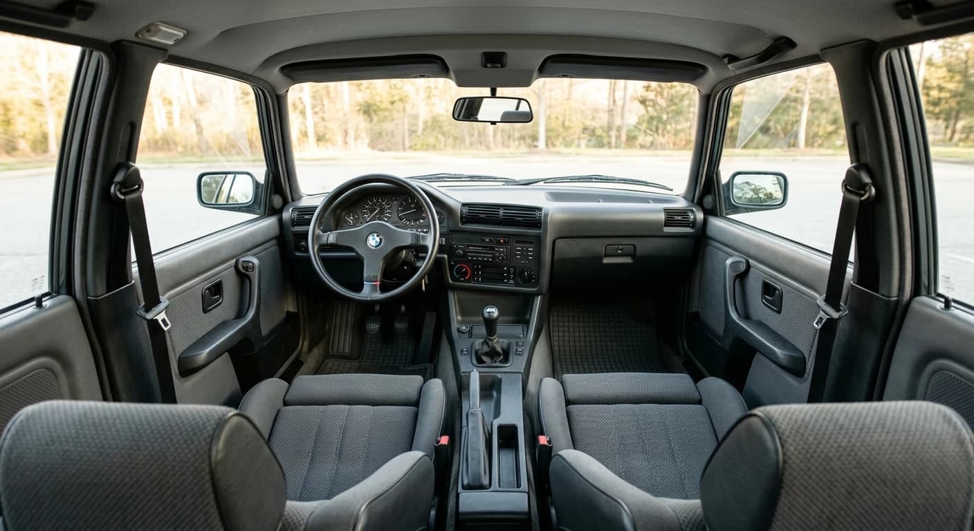 BMW 3 Series (E30) 1982 - Interior view