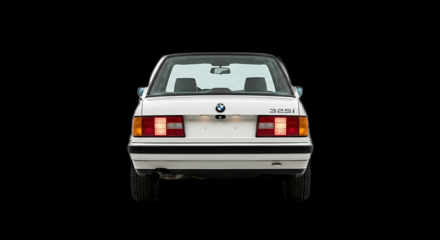BMW 3 Series (E30) 1982 - Rear view