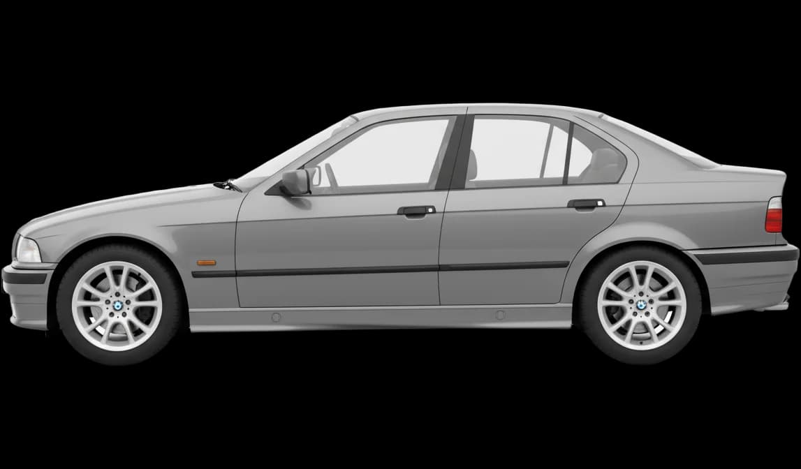 BMW 3 Series (E36) 1990 - Side view