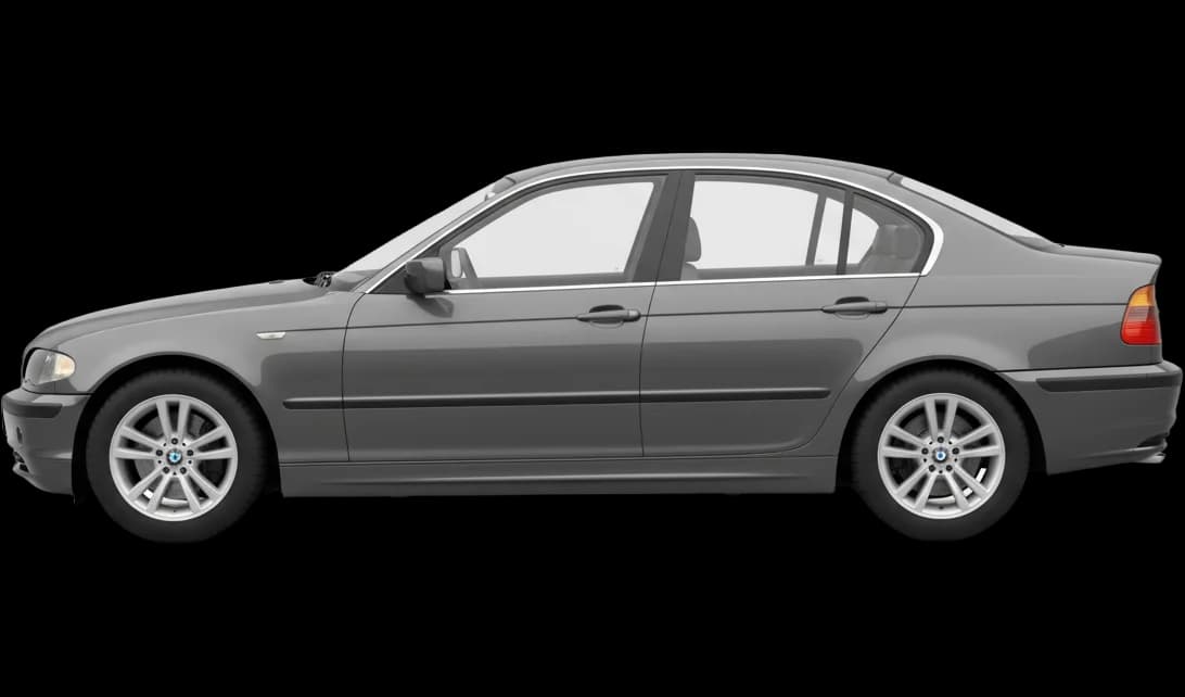 BMW 3 Series (E46) 1998 - Side view