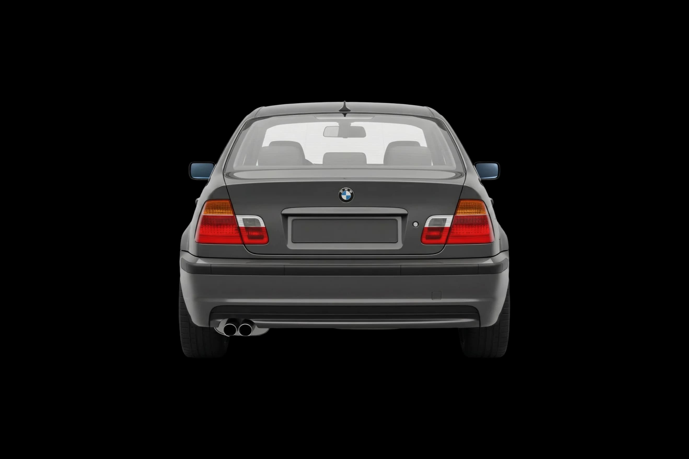 BMW 3 Series (E46) 1998 - Rear view
