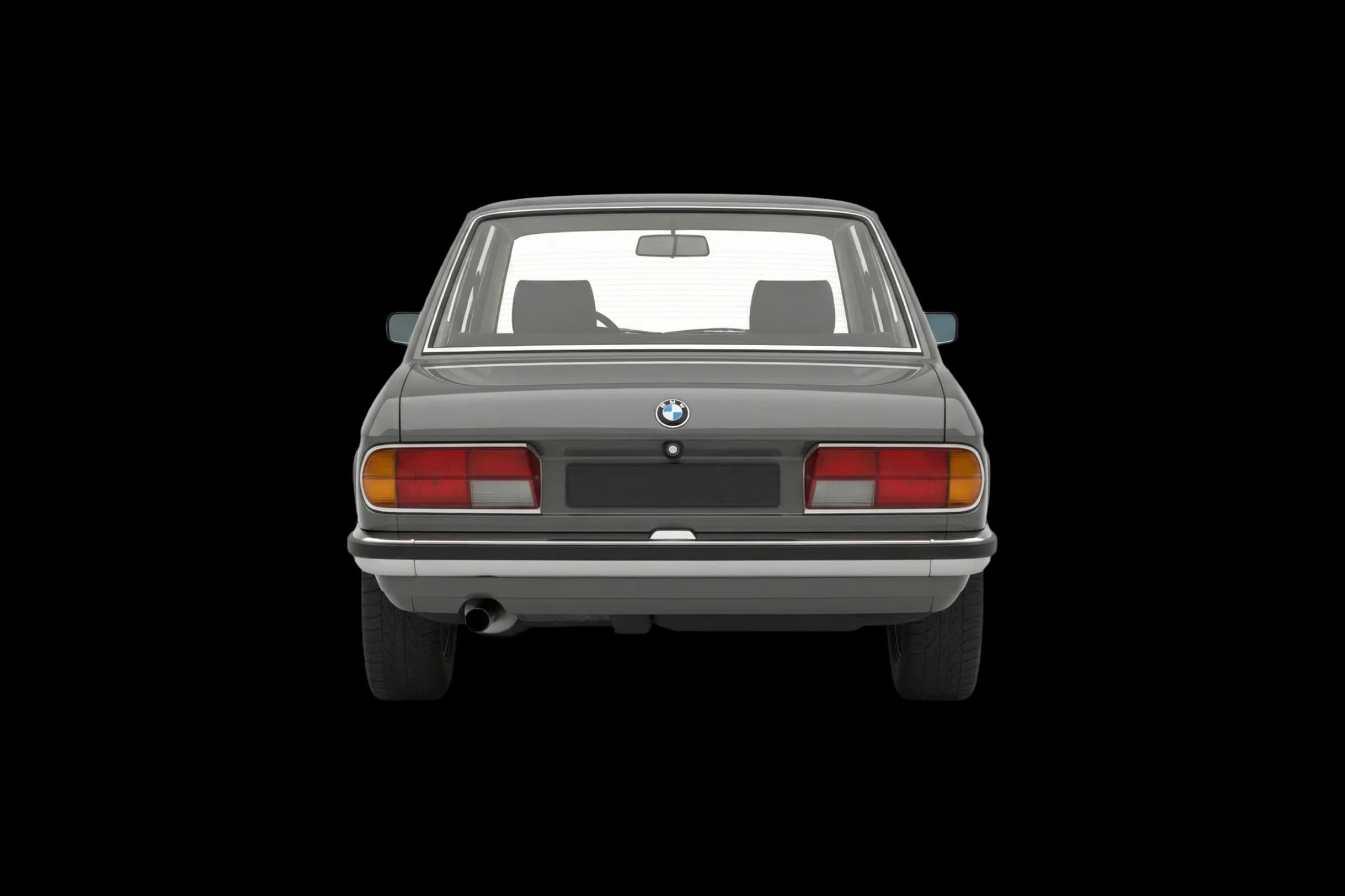 BMW 5 Series (E12) 1972 - Rear view
