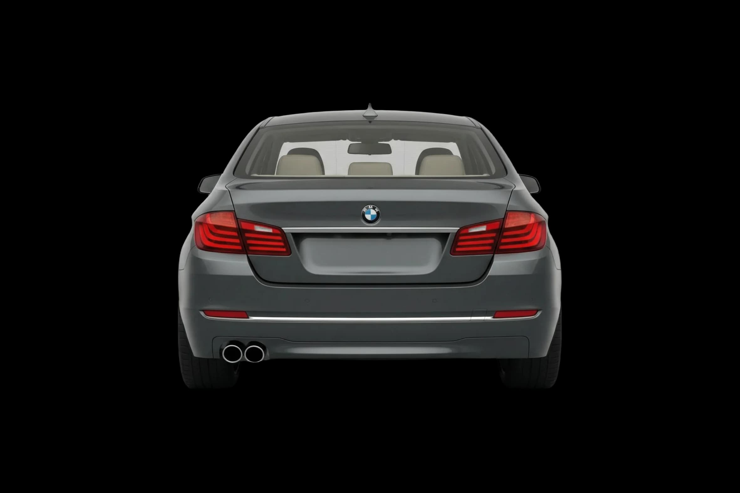 BMW 5 Series (F10) 2010 - Rear view