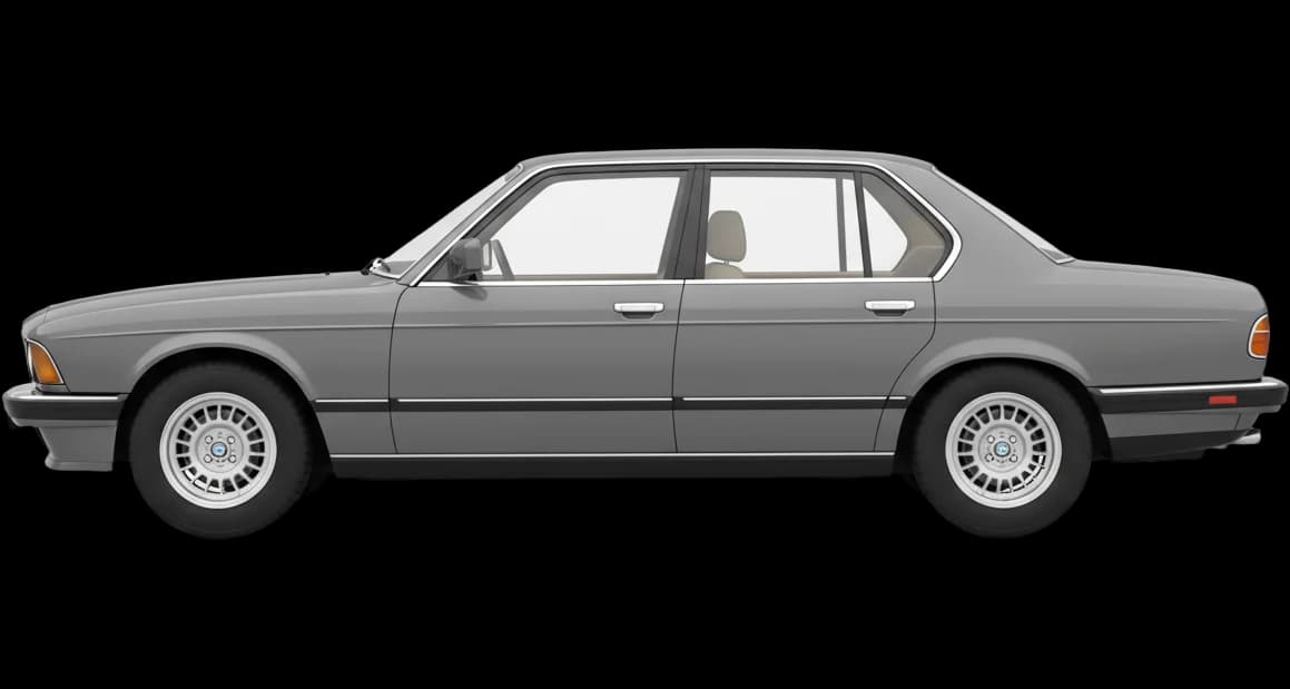 BMW 7 Series (E23) 1977 - Side view