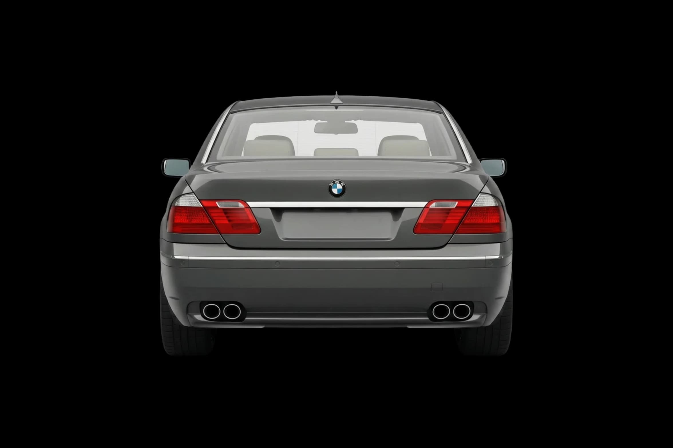 BMW 7 Series (E65) 2001 - Rear view