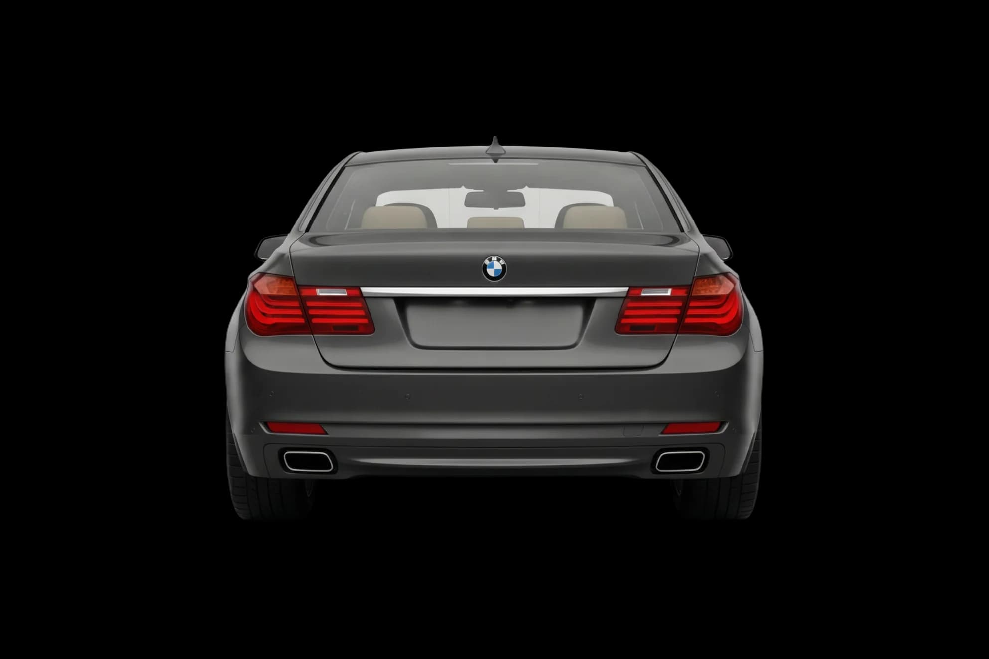 BMW 7 Series (F01) 2008 - Rear view