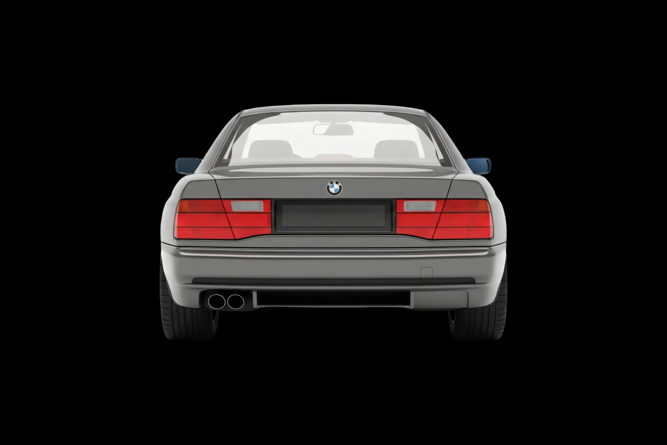 BMW 850CSi (E31) - Rear