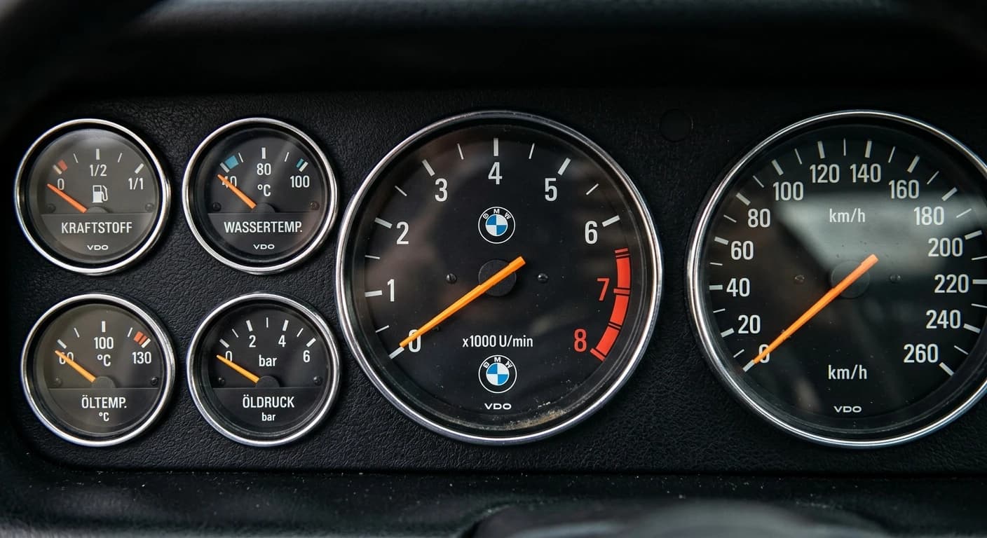 BMW M1 - Gauges