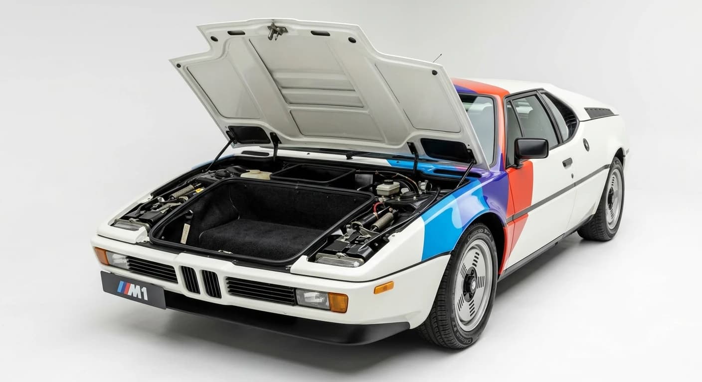 BMW M1 - Trunk