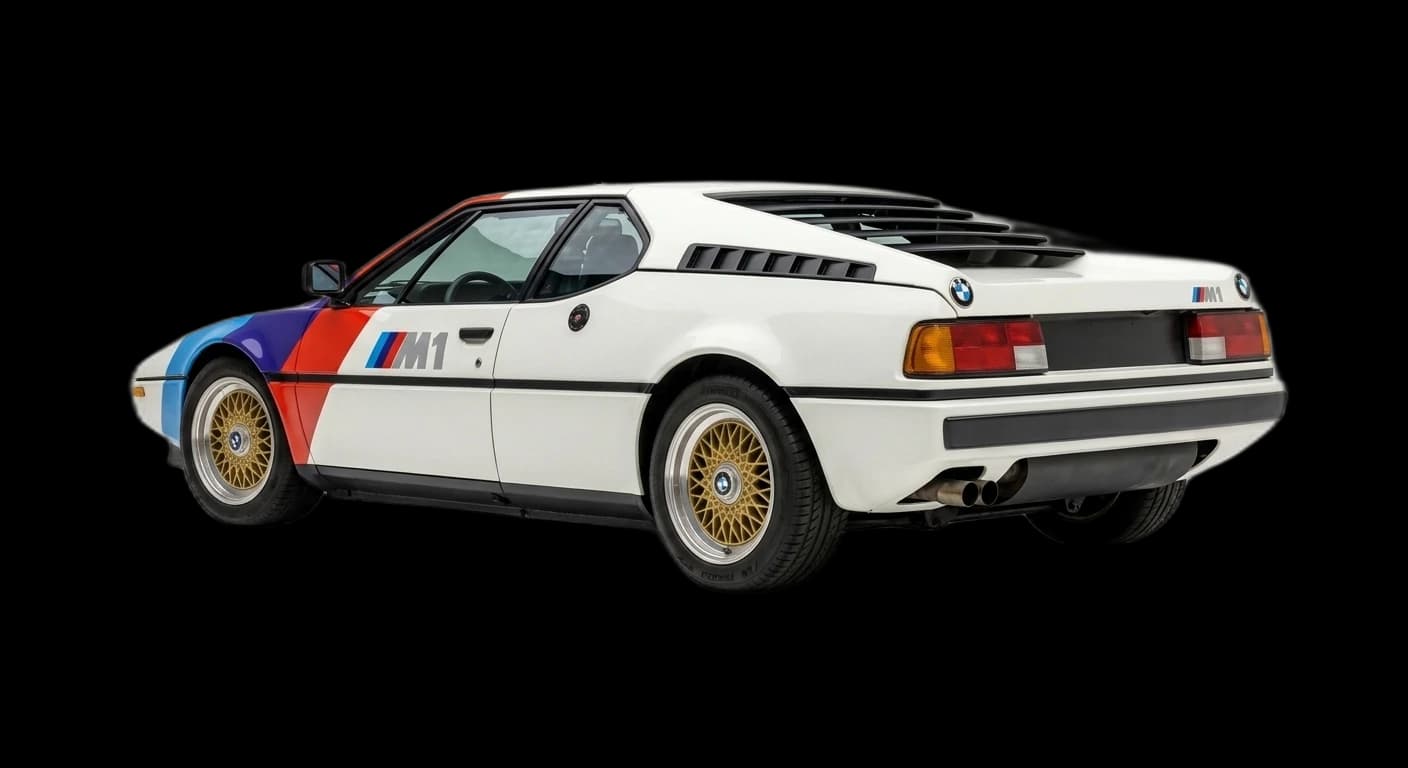 BMW M1 - Rear 3/4