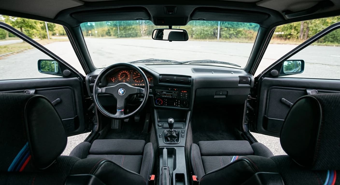 BMW M3 (E30) 1986 - Interior view
