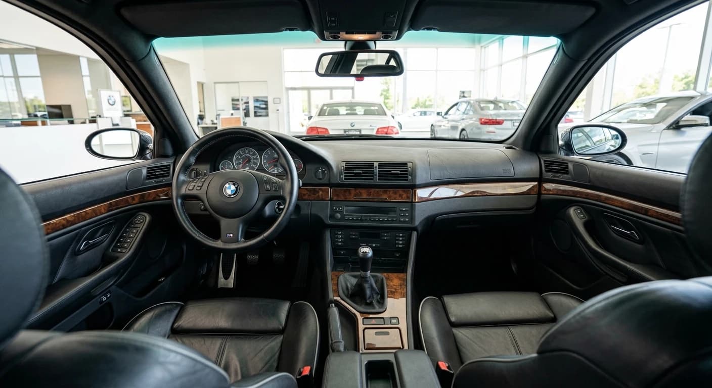 BMW M5 (E39) 1998 - Dashboard view