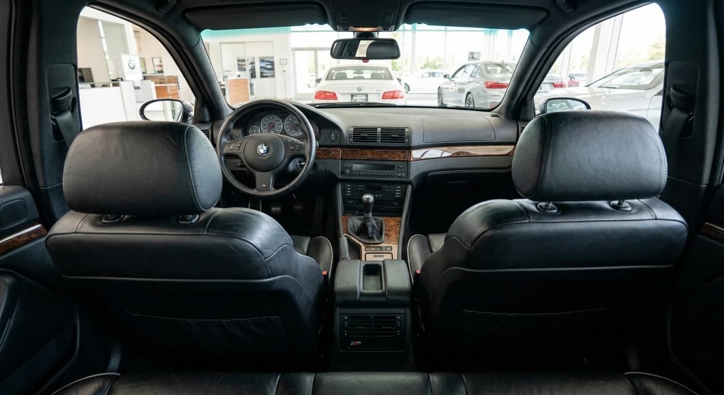 BMW M5 (E39) 1998 - Interior view
