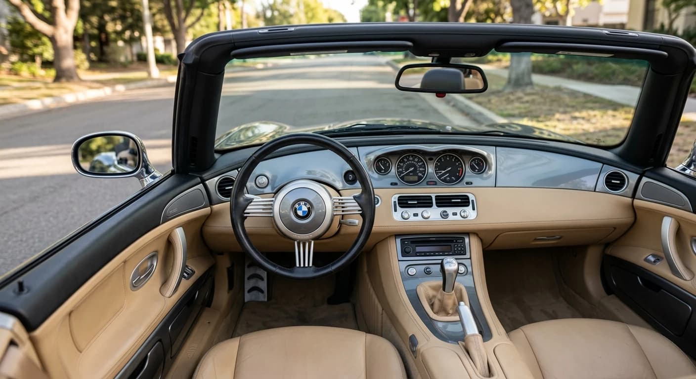 BMW Z8 2000 - Dashboard view