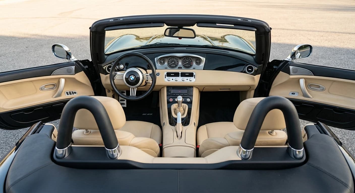 BMW Z8 2000 - Interior view