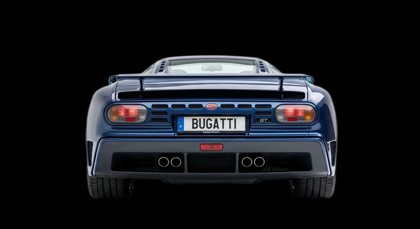 Bugatti EB110 GT - Rear