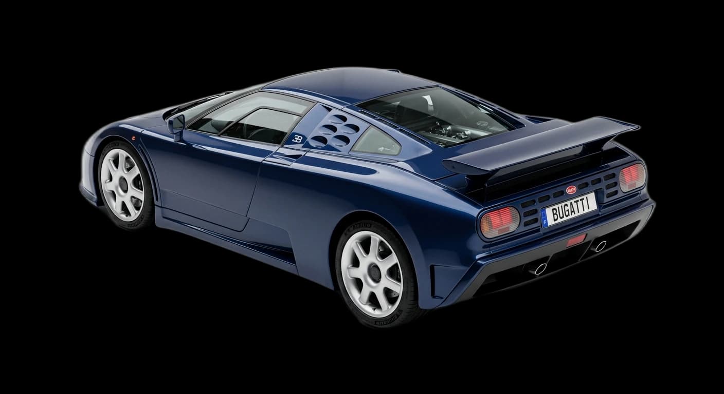 Bugatti EB110 GT - Rear 3/4