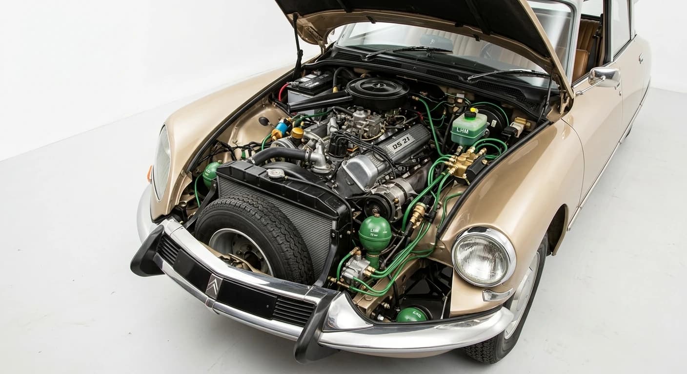 Citroën DS 21 Pallas - Engine Bay