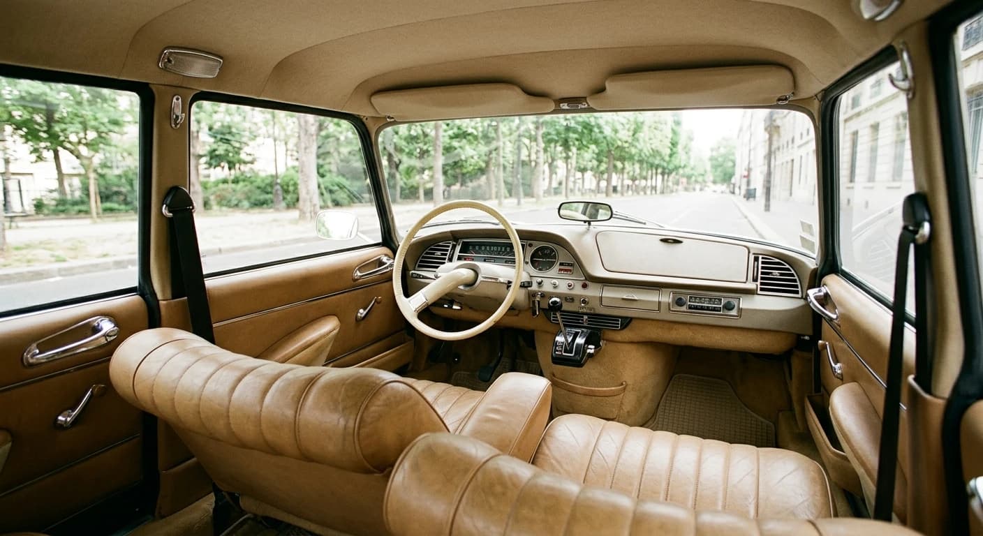Citroën DS 21 Pallas - Interior