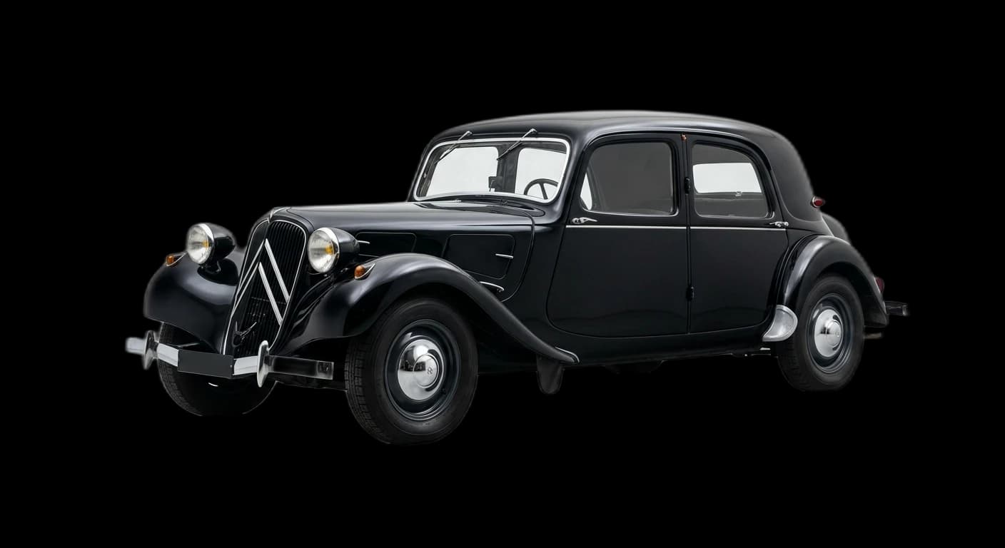 Citroën Traction Avant - Front 3/4