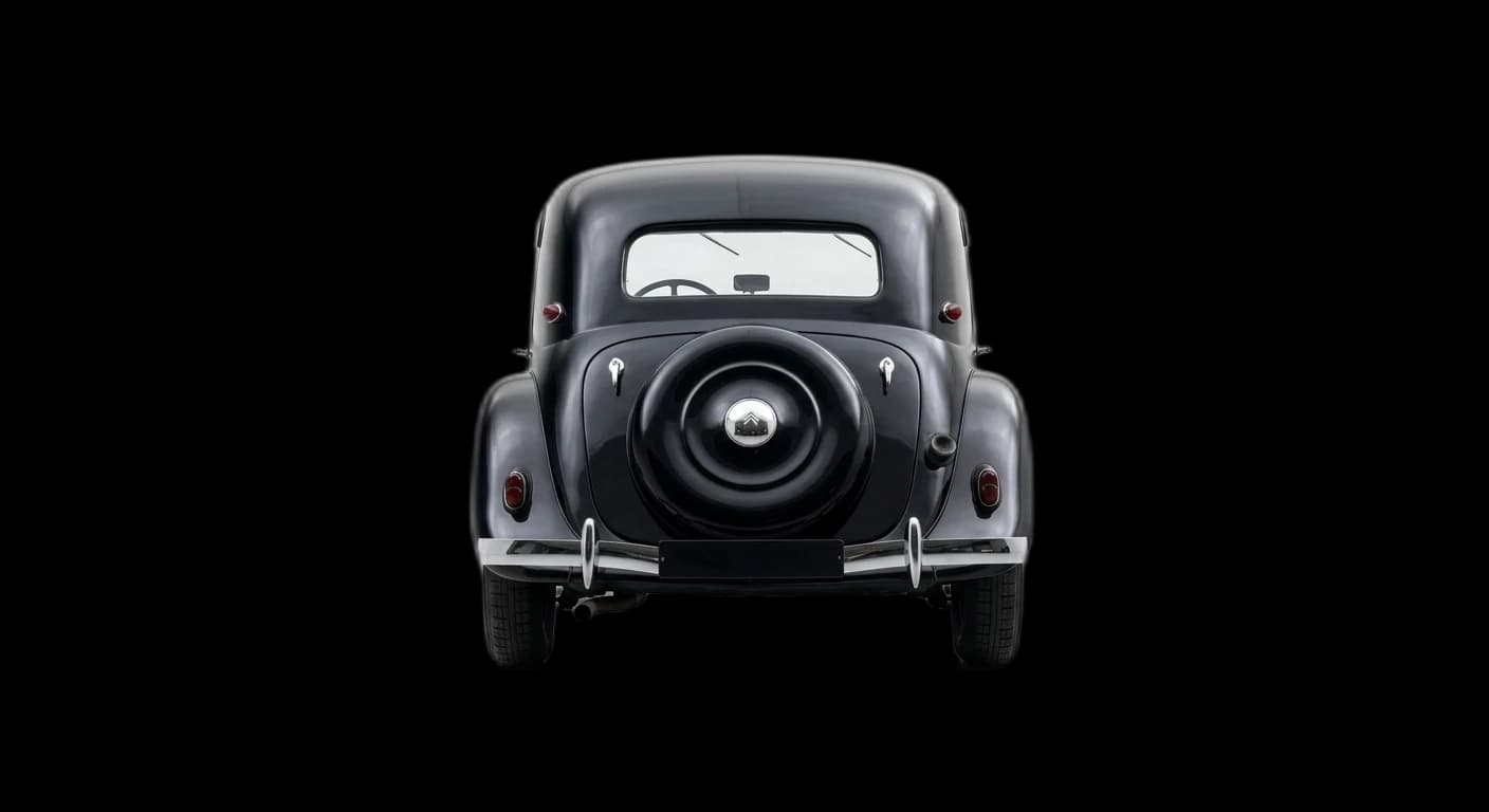 Citroën Traction Avant 1934 - Rear view