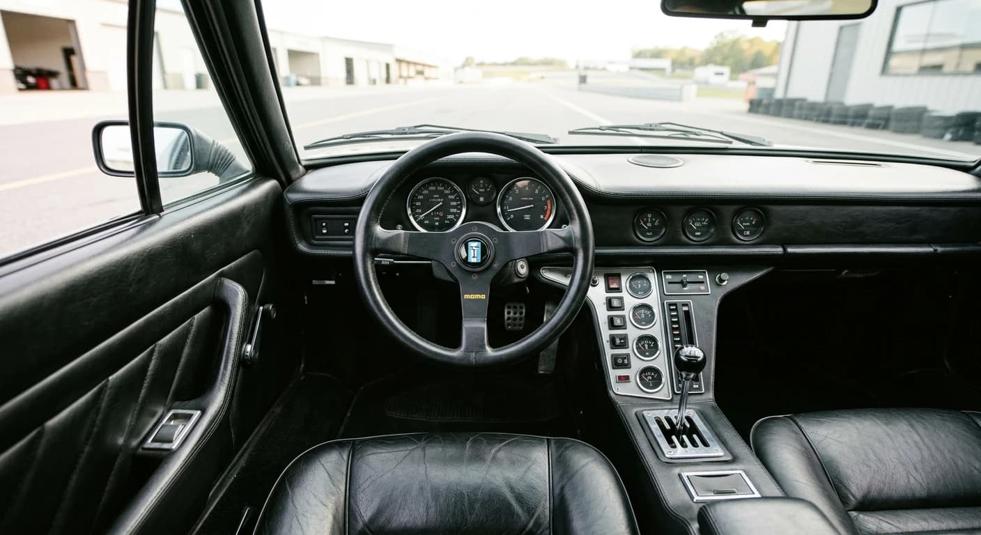 De Tomaso Pantera GT5-S 1980 - Dashboard view