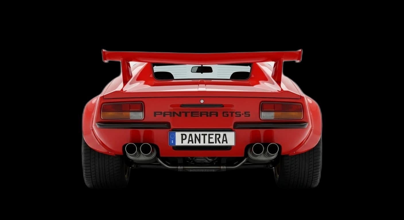 De Tomaso Pantera GT5-S 1980 - Rear view