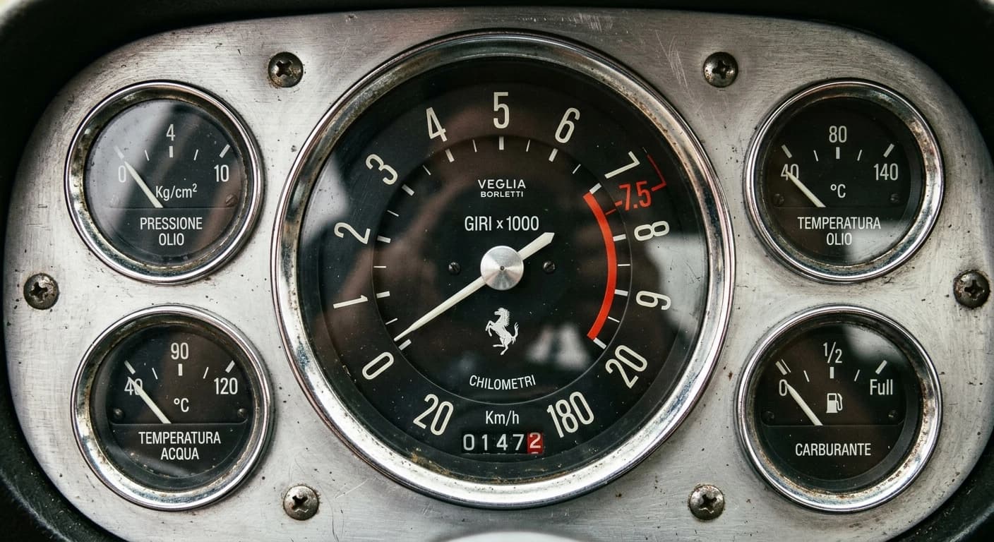 Ferrari 250 GTO - Gauges