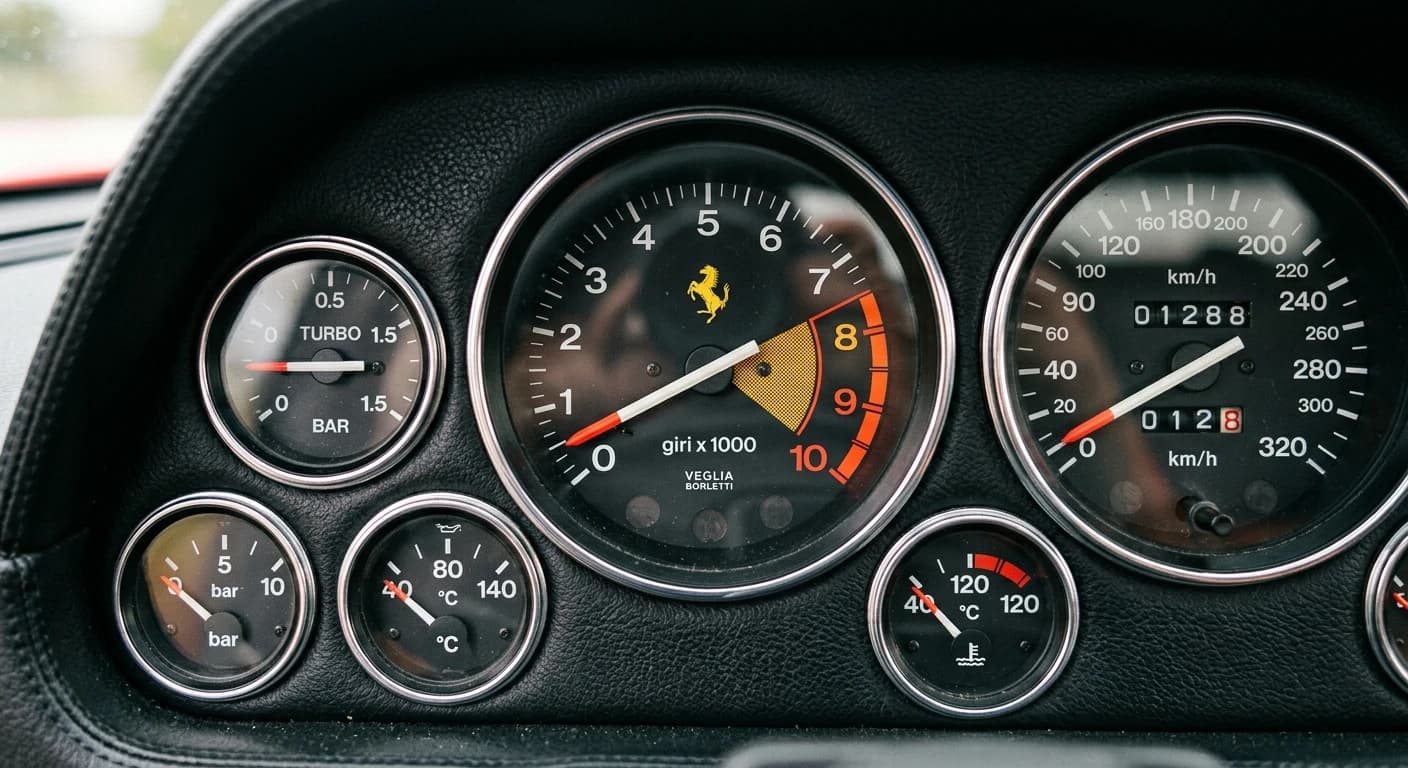 Ferrari 288 GTO - Gauges
