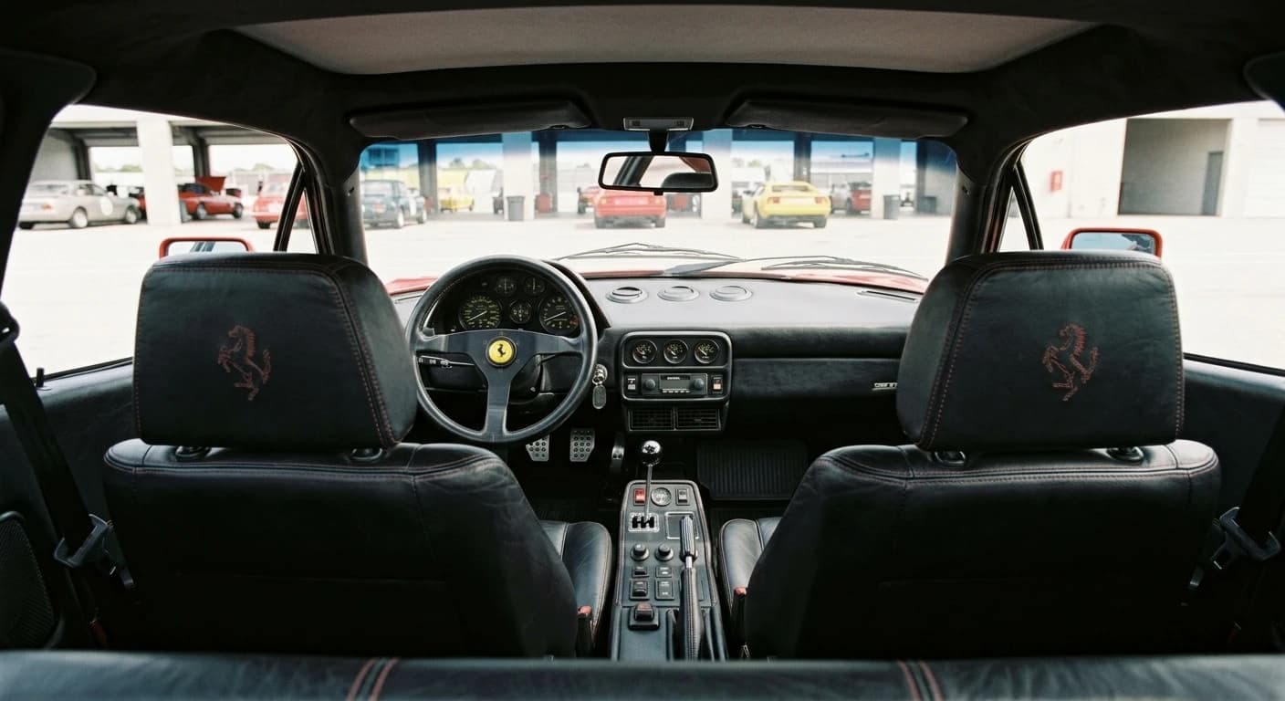 Ferrari 288 GTO 1984 - Interior view